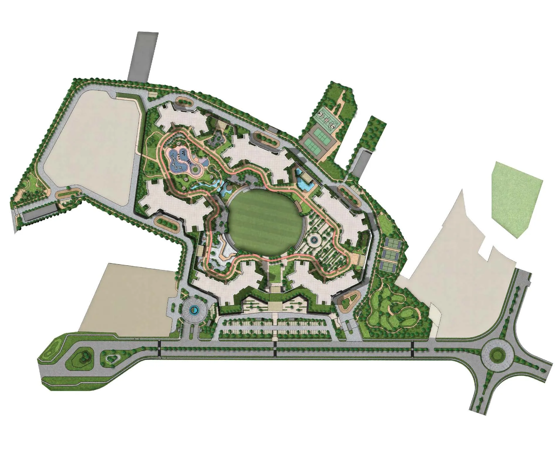 Sobha One World Master Plan Layout